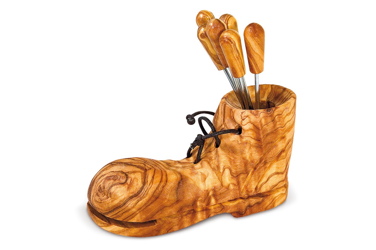 Schuh mit Gäbelchen