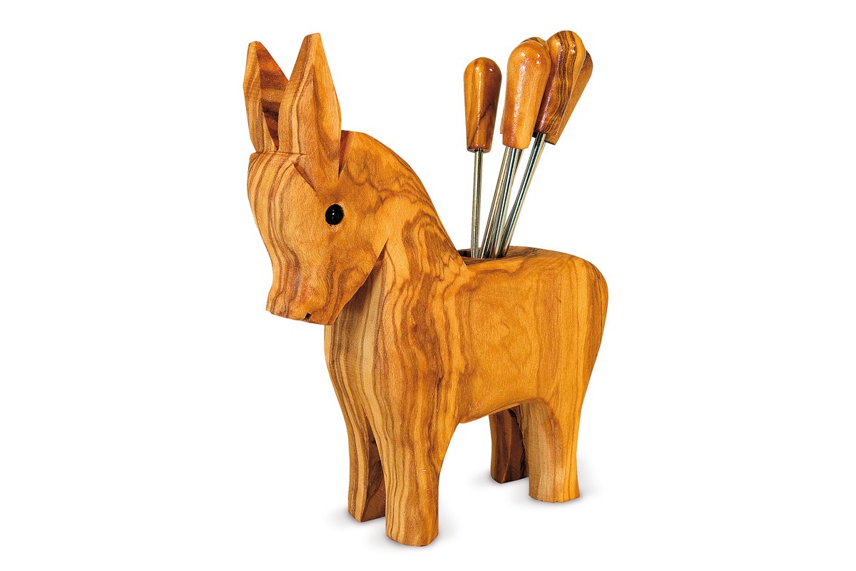 Donkey fork holder 
