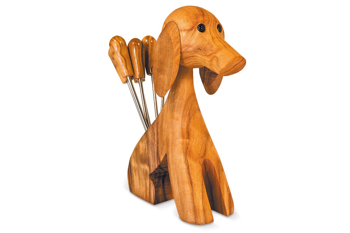 Dog fork holder 