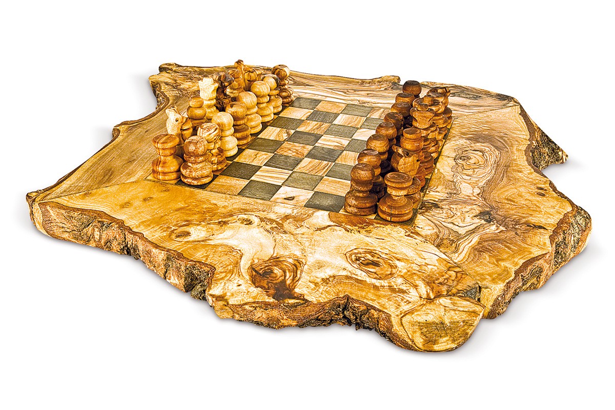 Rustic chessboard 