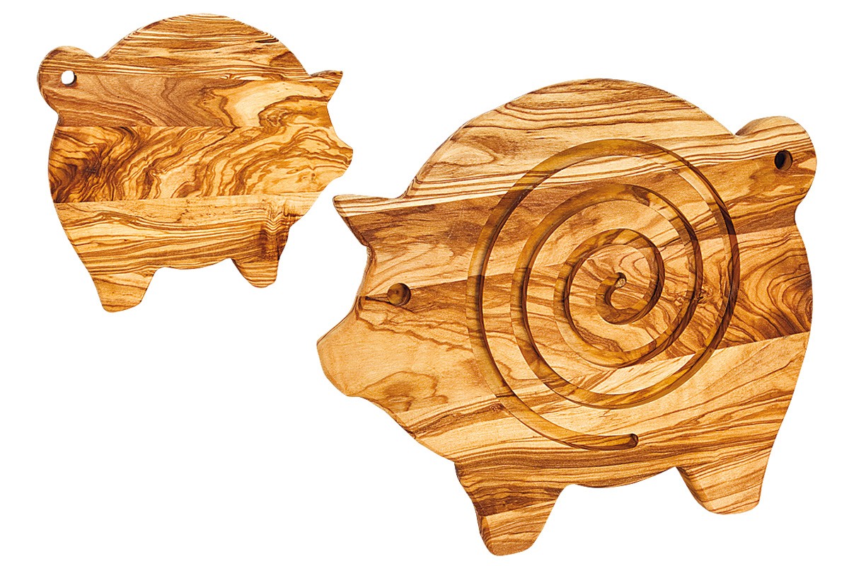 Piglet trivet and cutting board 