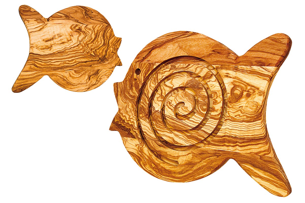 Pesce sottopentola e tagliere 
