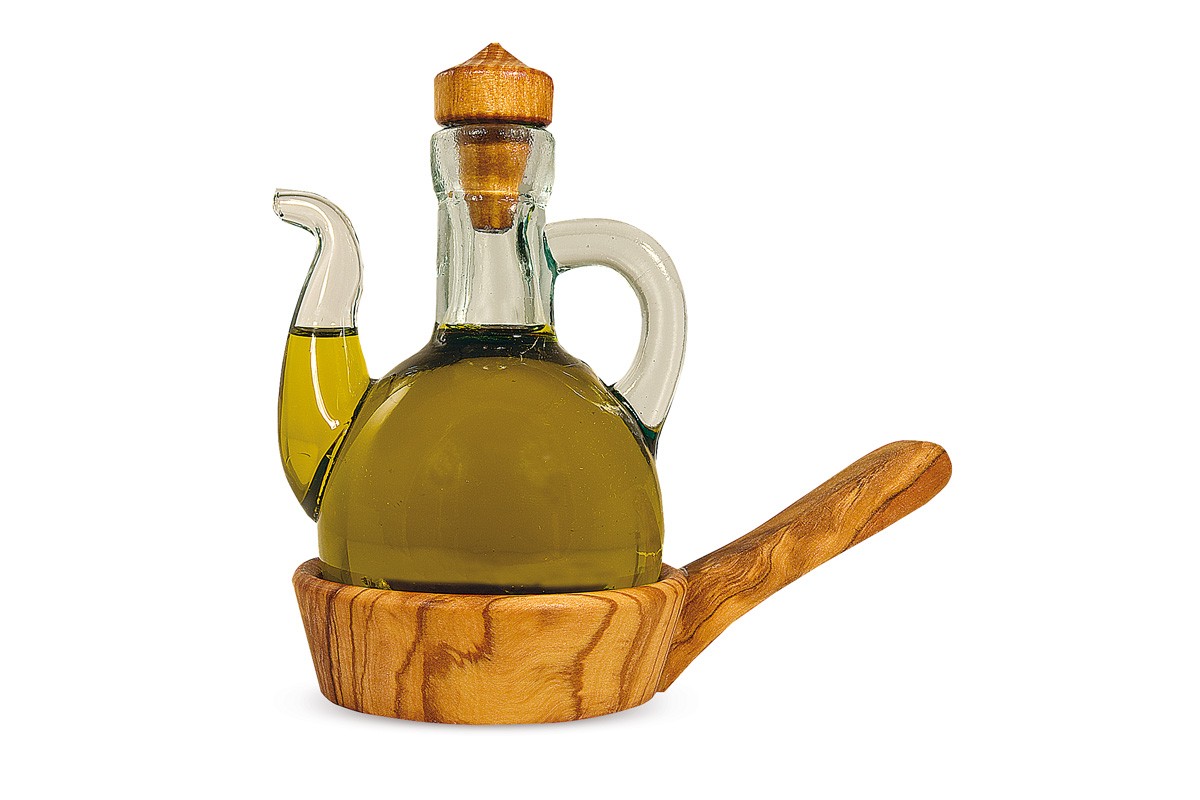 Oliera singola con base separabile